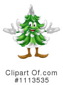 Christmas Tree Clipart #1113535 by AtStockIllustration