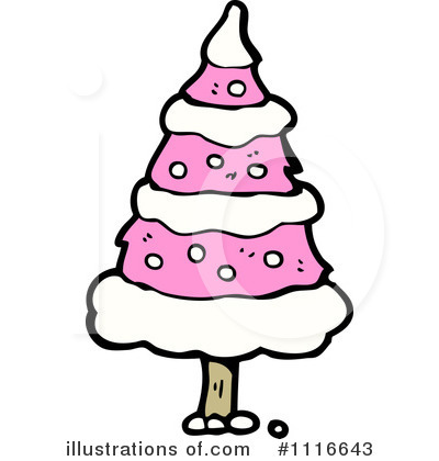 Royalty-Free (RF) Christmas Tree Clipart Illustration by lineartestpilot - Stock Sample #1116643