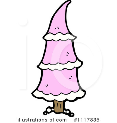 Royalty-Free (RF) Christmas Tree Clipart Illustration by lineartestpilot - Stock Sample #1117835