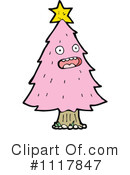 Christmas Tree Clipart #1117847 by lineartestpilot