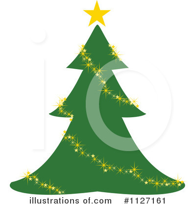Christmas Tree Clipart #1127161 by dero