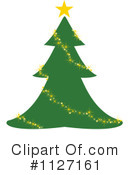 Christmas Tree Clipart #1127161 by dero