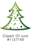 Christmas Tree Clipart #1127165 by dero