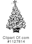 Christmas Tree Clipart #1127814 by visekart