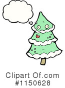 Christmas Tree Clipart #1150628 by lineartestpilot