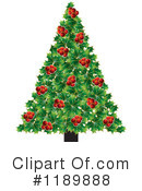 Christmas Tree Clipart #1189888 by Lal Perera