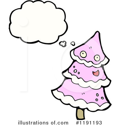 Royalty-Free (RF) Christmas Tree Clipart Illustration by lineartestpilot - Stock Sample #1191193