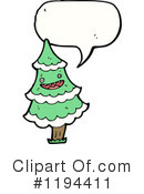 Christmas Tree Clipart #1194411 by lineartestpilot