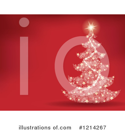 Royalty-Free (RF) Christmas Tree Clipart Illustration by visekart - Stock Sample #1214267
