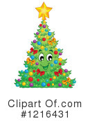 Christmas Tree Clipart #1216431 by visekart
