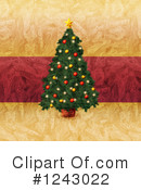 Christmas Tree Clipart #1243022 by lineartestpilot