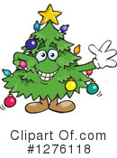Christmas Tree Clipart #1276118 by Dennis Holmes Designs