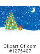 Christmas Tree Clipart #1276427 by Alex Bannykh