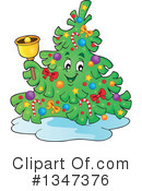 Christmas Tree Clipart #1347376 by visekart