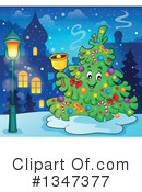 Christmas Tree Clipart #1347377 by visekart