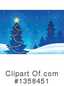 Christmas Tree Clipart #1358451 by visekart