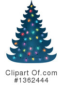 Christmas Tree Clipart #1362444 by visekart
