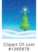 Christmas Tree Clipart #1365878 by visekart
