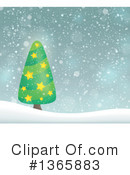 Christmas Tree Clipart #1365883 by visekart