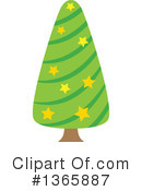 Christmas Tree Clipart #1365887 by visekart