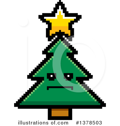 Royalty-Free (RF) Christmas Tree Clipart Illustration by Cory Thoman - Stock Sample #1378503