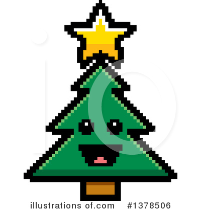 Royalty-Free (RF) Christmas Tree Clipart Illustration by Cory Thoman - Stock Sample #1378506