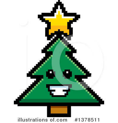 Royalty-Free (RF) Christmas Tree Clipart Illustration by Cory Thoman - Stock Sample #1378511