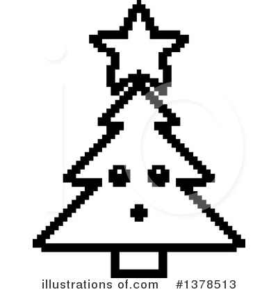 Royalty-Free (RF) Christmas Tree Clipart Illustration by Cory Thoman - Stock Sample #1378513