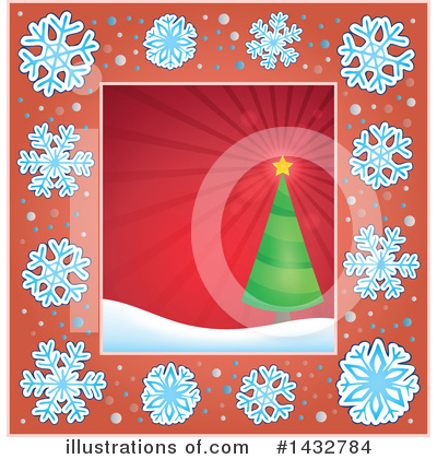 Royalty-Free (RF) Christmas Tree Clipart Illustration by visekart - Stock Sample #1432784