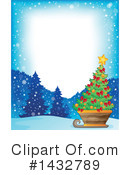 Christmas Tree Clipart #1432789 by visekart