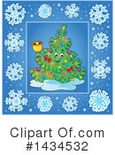 Christmas Tree Clipart #1434532 by visekart