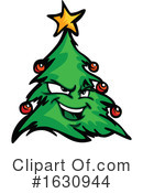 Christmas Tree Clipart #1630944 by Chromaco