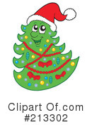 Christmas Tree Clipart #213302 by visekart