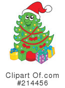 Christmas Tree Clipart #214456 by visekart