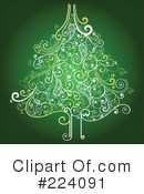 Christmas Tree Clipart #224091 by OnFocusMedia