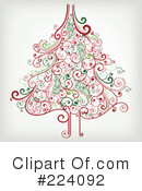 Christmas Tree Clipart #224092 by OnFocusMedia