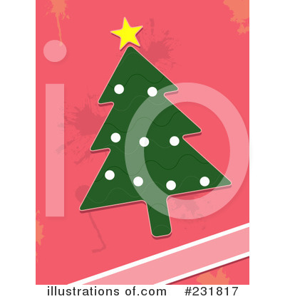 Royalty-Free (RF) Christmas Tree Clipart Illustration by BNP Design Studio - Stock Sample #231817