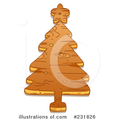 Royalty-Free (RF) Christmas Tree Clipart Illustration by BNP Design Studio - Stock Sample #231826