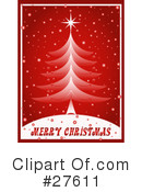 Christmas Tree Clipart #27611 by KJ Pargeter