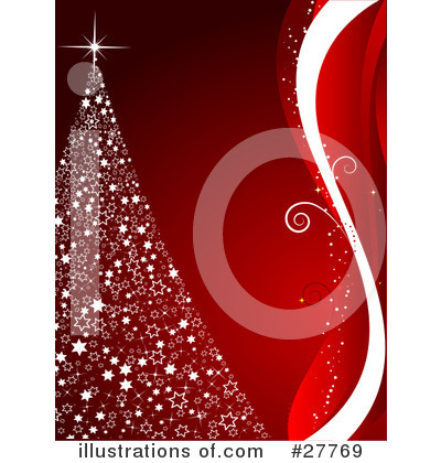 Royalty-Free (RF) Christmas Tree Clipart Illustration by KJ Pargeter - Stock Sample #27769
