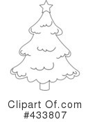 Christmas Tree Clipart #433807 by Pams Clipart