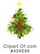 Christmas Tree Clipart #434596 by BNP Design Studio