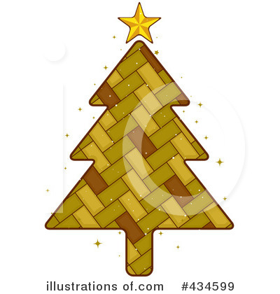 Royalty-Free (RF) Christmas Tree Clipart Illustration by BNP Design Studio - Stock Sample #434599