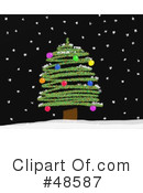 Christmas Tree Clipart #48587 by Prawny