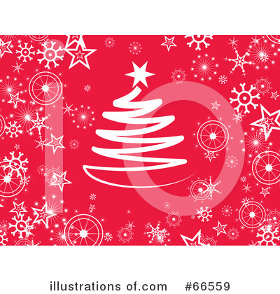 Royalty-Free (RF) Christmas Tree Clipart Illustration by Prawny - Stock Sample #66559