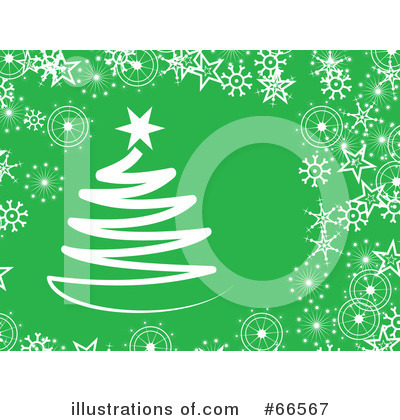 Royalty-Free (RF) Christmas Tree Clipart Illustration by Prawny - Stock Sample #66567
