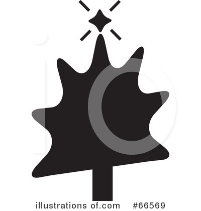 Royalty-Free (RF) Christmas Tree Clipart Illustration by Prawny - Stock Sample #66569