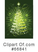 Christmas Tree Clipart #66841 by Pushkin