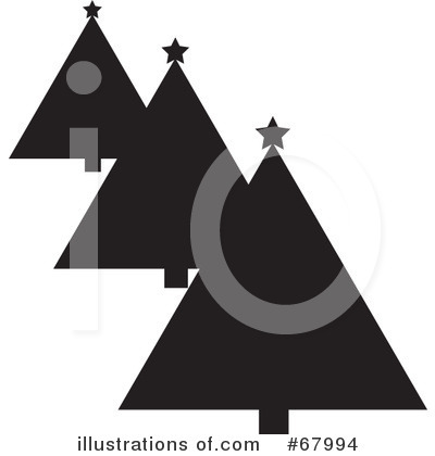 Christmas Trees Clipart #67994 by Pams Clipart