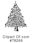 Christmas Tree Clipart #78266 by MilsiArt